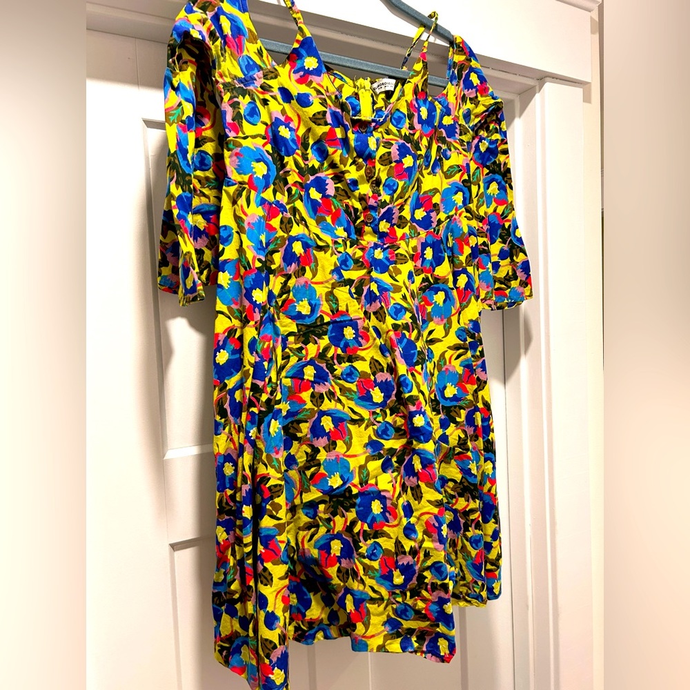 Floral maternity dress